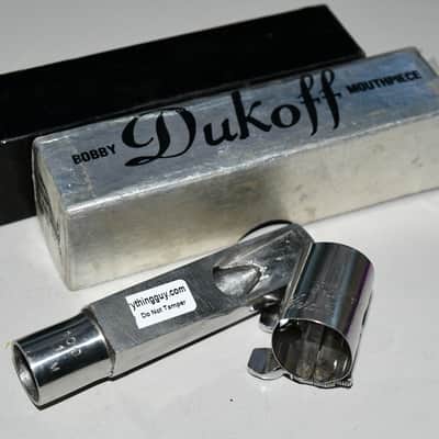 Stainless Steel Tenor Saxophone Mouthpiece 100/1/offset M 851427/8 feb25 #W1A 1940-present image 2