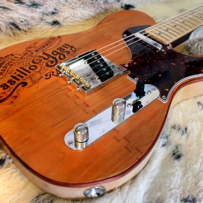 Handmade Standard Telecaster for fans of good wine image 14