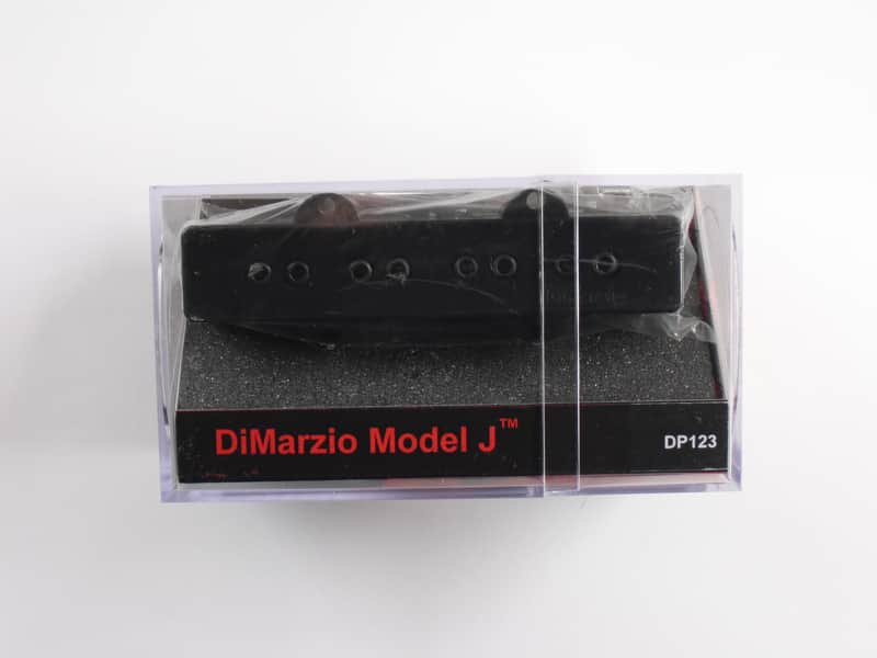DiMarzio Model J Bass Neck Black DP 123S  Short (Slightly Narrower in Width Size) image 1