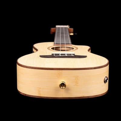 Ortega Guitars, 4-String Horizon Series Revese Headstock Concert Acoustic-Electric Ukulele w/Bag, Right, Natural, Akustisch-Elektronisch (RUBO-CE) image 5