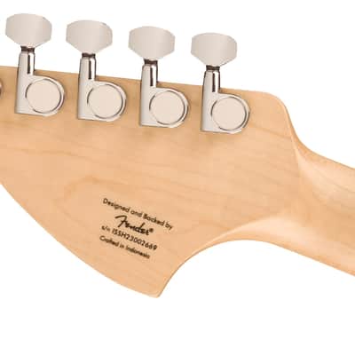Fender Squier Affinity Starcaster Deluxe, Laurel Fingerboard, Olympic White image 6