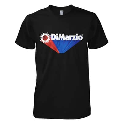 Dimarzio Classic Zoom Logo T-Shirt-XL