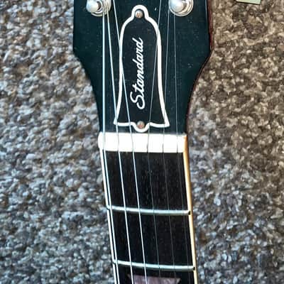 Vintage 1980 Aria pro II  Standard  les paul.copy        electric guitar    made in japan     Sunburst. image 2