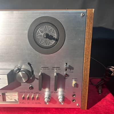 Akai GX-4000D 1/4" 4-Track 2-Channel Tape Recorder 1978 - 1985 - Silver image 4