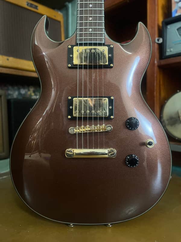Greg Bennett Torino TR-2/MBC – Metallic Brown – Dual Humbuckers – Duncan Designed image 1