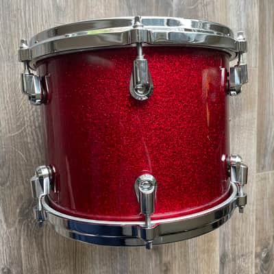 Yamaha Maple Custom Absolute 10" x 8" tom - Red sparkle - Made in Japan image 7