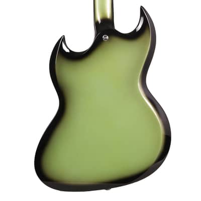 Woodrite Guitars Switchblade HT Guitar Aged Silverburst image 6