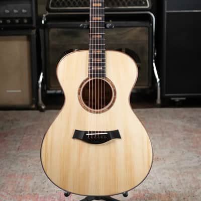 Taylor ‘25 Catch Custom C12e #37 Mahogany/Adirondack Grand Concert Acoustic/Electric with Hardshell Case image 3