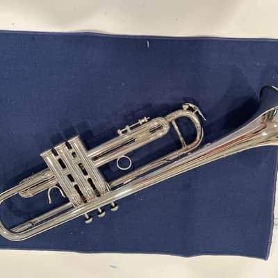 Benge Los Angeles B flat (Bb) Silver Plated Model 3X with standard 3 bell image 2