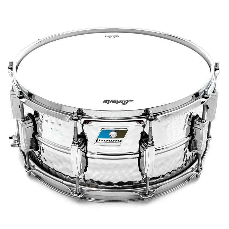 Ludwig Supraphonic Hammered Snare Drum 14x6.5 B-Stock image 1