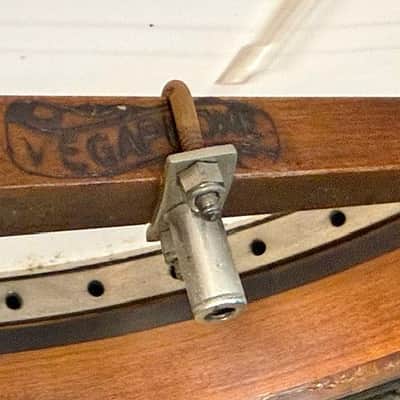 1924, Boston, MA. Made Vega Vegaphone Professional Tenor Banjo, S/N 74533, w/ OHSC, Very Good Condition image 16