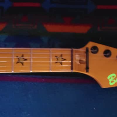 Butter Custom stratocaster style Guitar 2026 - Yellow image 5