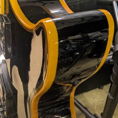 Epiphone Les Paul Custom 2008 - Yellow Ebony - Limited Edition image 8