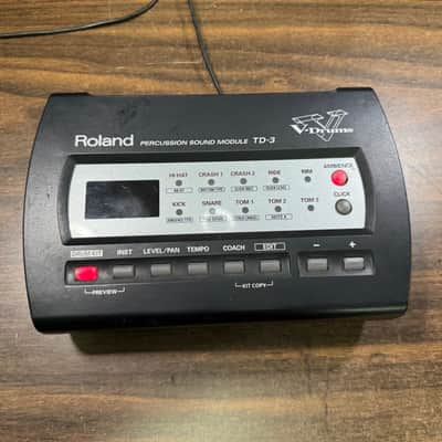 Roland TD-3 V-Drum Module w/Power Supply - AS99065 image 2