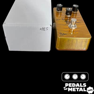 BJFE Honey Bee Overdrive (3-Knob) 2000 - 2018 - Gold X14803 image 2