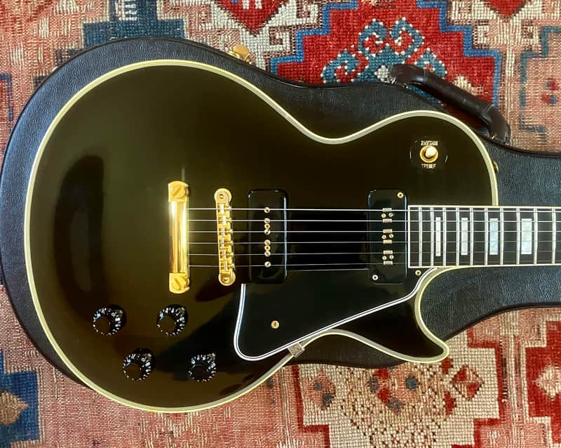 Gibson Les Paul Custom R4 1954 Reissue Black Beauty 8.5lbs 2010 image 1