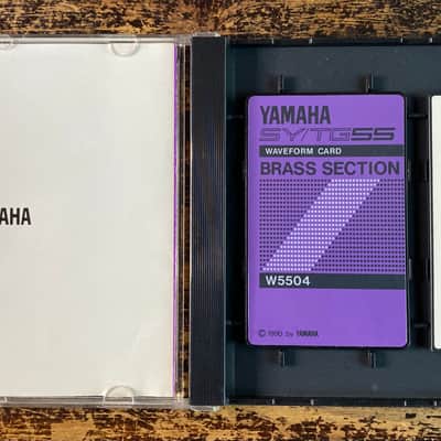 Yamaha Sound Card Set Brass Section S5504 for SY55 / TG55 ROM Card image 2