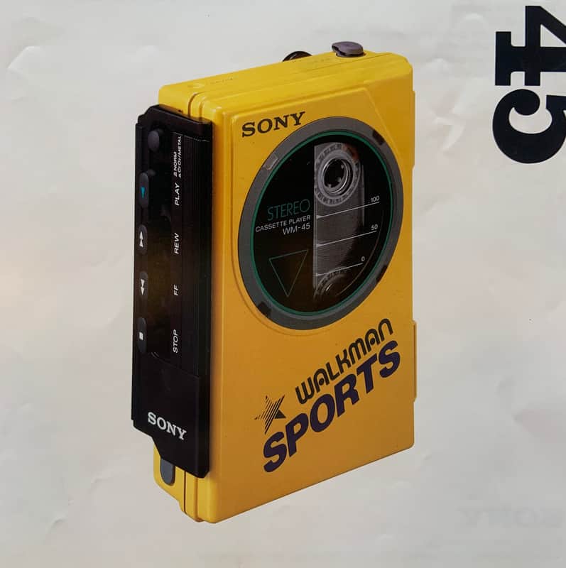 Sony WM-45 1987 dealers sheet image 1