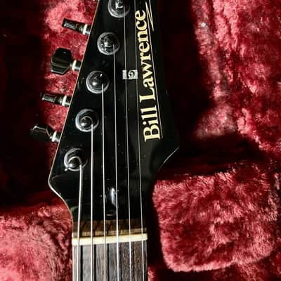 Bill Lawrence VR-402 Black Sunburst Electric Guitar Used image 4