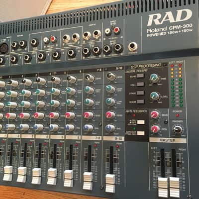 ROLAND CPM-300 10 CHANNEL 300W POWERED MIXER | Reverb