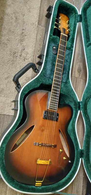 Zimnicki Nouveau Archtop Jazz Guitar 1991 - Tobacco Sunburst image 1