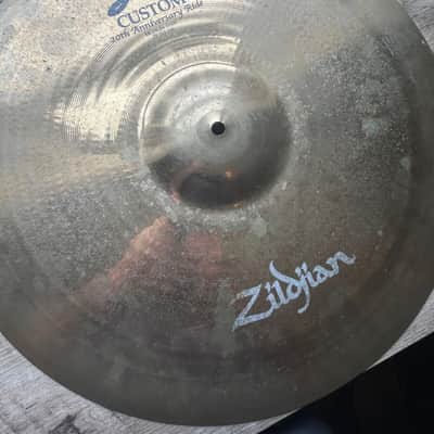 Zildjian 21" A Custom 20th Anniversary Ride Cymbal 2011 - Present - Brilliant image 3