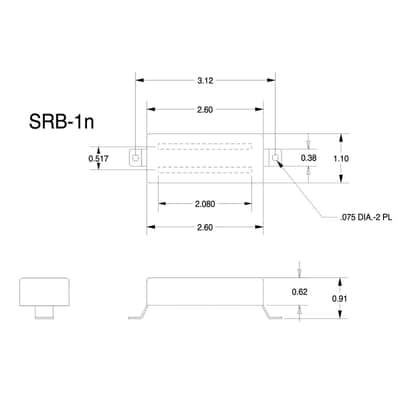 NEW Seymour Duncan SRB-1n Rickenbacker Humbucker Neck Bass Pickup 4000 Series image 3