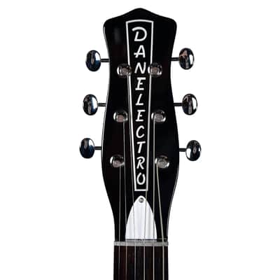Daneletro 59 Mod New Old Stock Plus , Left Handed Black image 5