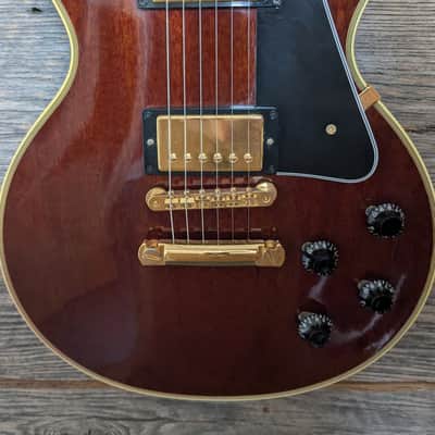 Used Gibson Custom Shop Art Historic '57 Les Paul Custom - Wine Red w/OHSC image 3