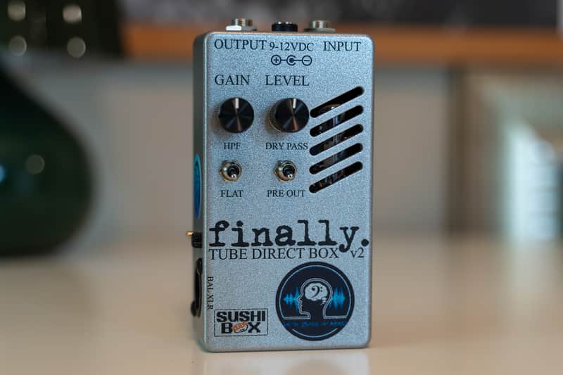 Sushi Box Finally V2 Tube Direct Box - With Bass in Mind Edition w/ Box *USED* (2020s - Silver) image 1