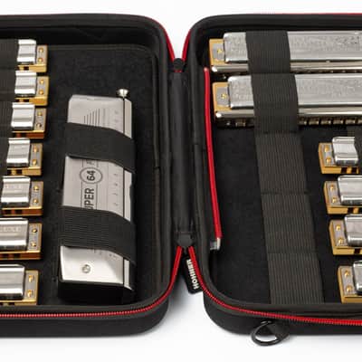 HOHNER FlexCase L Mundharmonikatasche für 18 Instrumente image 6