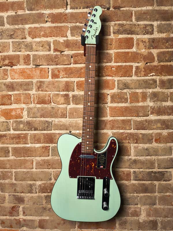 Fender American Ultra Luxe Telecaster  - Surf Green