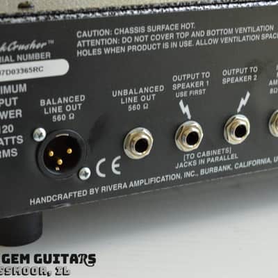 USED Rivera RockCrusher Recording Power Attenuator and Load Box with Vinyl Cover image 11