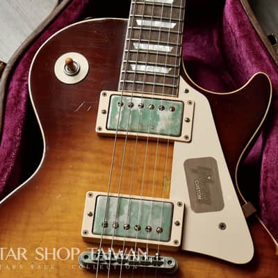 2013 Gibson Custom Shop Joe Perry 1959 Les Paul Reissue Tom Murphy Aged & Signed image 8