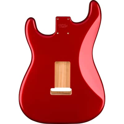 Fender Classic Series 60's Stratocaster® SSS Alder Body Vintage Bridge Mount, Candy Apple Red, 0998003709 image 3