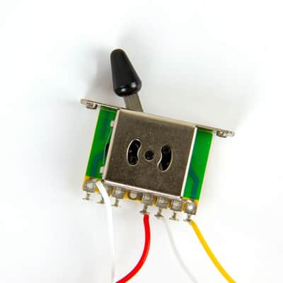 Stratocaster Style Guitar Wiring Harness Pickup Switch, Pots Jack image 4