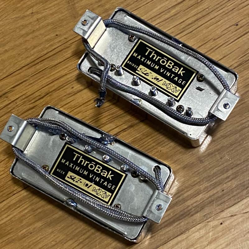 Throbak SLE-101 MXV Maximum Vintage 2020s Aged Nickel PAF for Gibson image 1