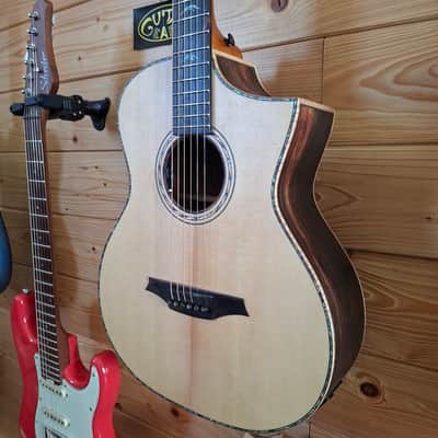 Bromo BAR5CE – All Solid Acoustic Electric Guitar – Natural image 8