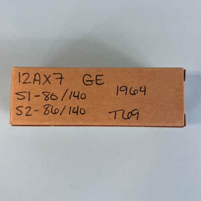 1964 General Electric 12AX7 ECC83 Vintage GE Preamp Tube! T69 image 6