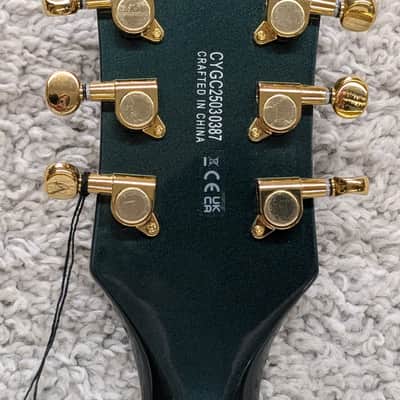 Mint G5655TG Electromatic Center Block Jr. w/Bigsby & Gold Hardware, Cadillac Green image 6