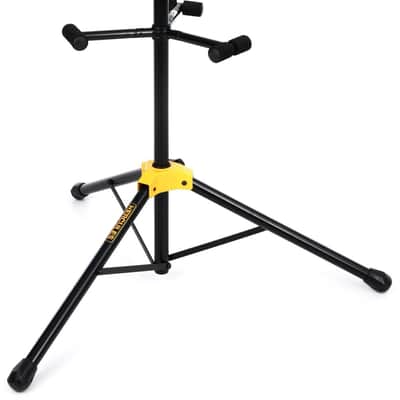 Hercules Stands GS432B PLUS Tri Guitar Stand with Auto Grip System and Foldable Yoke image 1