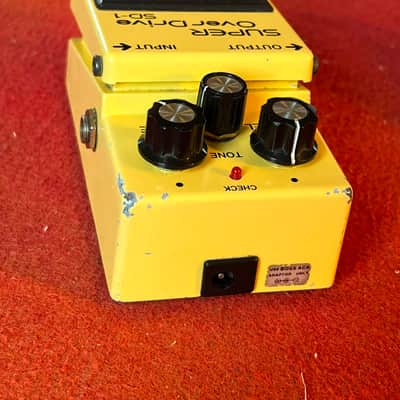 BOSS SD-1 Super OverDrive (Black Label Made in Taiwan) 1988 - 1997 image 4