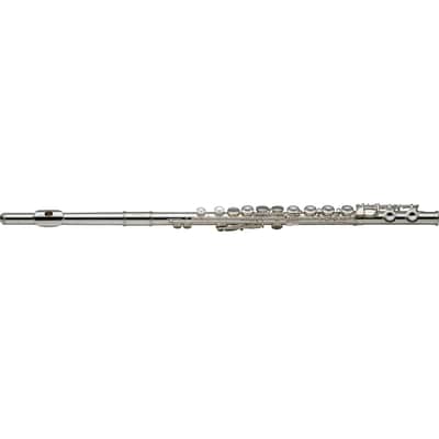 Stagg WS-FL231 C-Flute w/ Case, Closed-Hole Keys, Offset, Silver Plated image 1