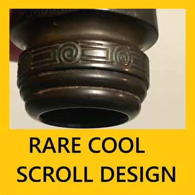RARE SERIAL NUMBER ONLY ON 1ST YEAR SELMER AIR FLOW ( UNIQUE )SCROLL ALTO SAXOPHONE HARD RUBBER MOUTHPIECE LARGE CHAMBER B STAR FREE SHIP ORG. FACE EXCELLENT image 8