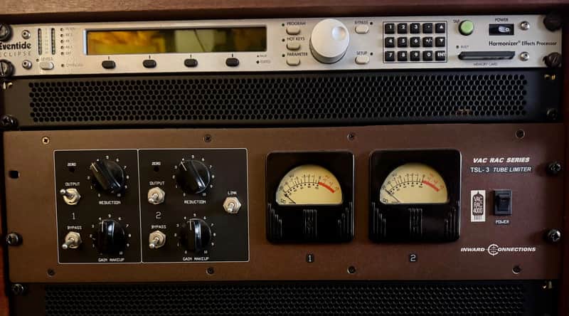Inward Connections Vac Rac TSL-3 2-Channel Tube Limiter 2000s - Brown image 1