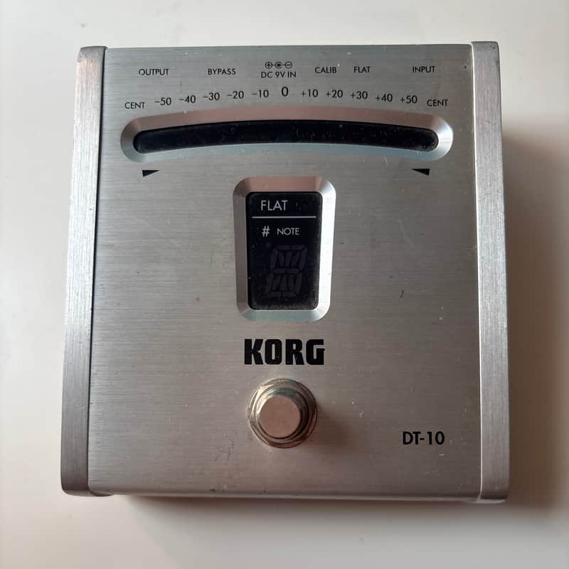 Korg DT-10 Chromatic Pedal Tuner | Reverb