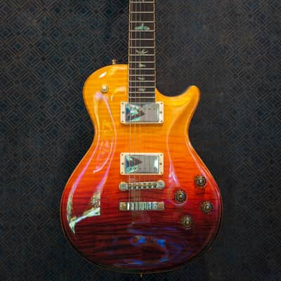 PRS SC594 Wood Library Korina Brazilian Flame Top image 1