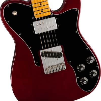 Fender American Vintage II 1977 Telecaster Custom Maple Fingerboard Electric Guitar - Wine Red - Clearance-Wine Red image 6