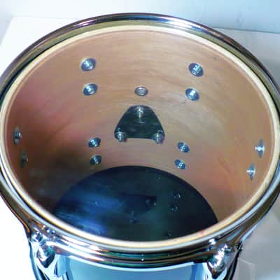 Pearl Export Series 8" and 10" Toms / Long Lug with Double Tom Stand / Black / 1990's image 15