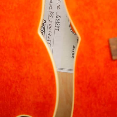 Gretsch G5422T Orange Stain Hollowbody Electric Guitar w/Bigsby Pre-Owned image 8